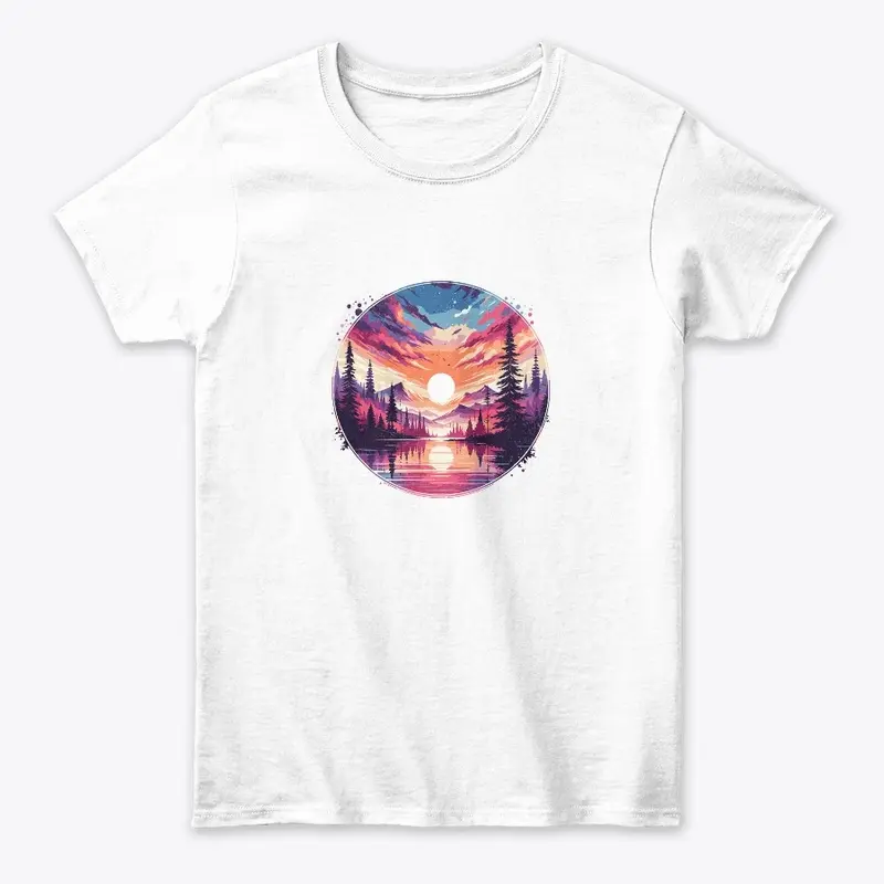 Vintage sunset Graphic T-Shirt