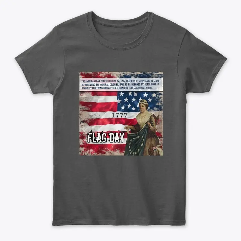 Betsy Ross Flag Tee: 1777 History