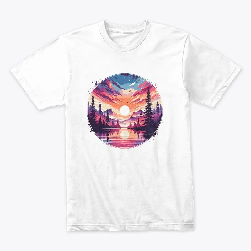 Vintage sunset Graphic T-Shirt