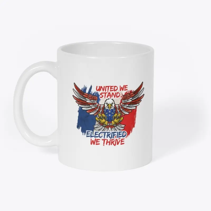 American Flag Day Patriotic Eagle Tee